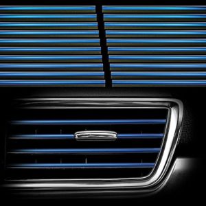 10-Piece U-Shape Car Air Vent Outlet Trim Strips