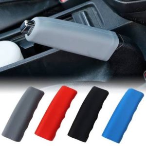 Universal Anti-Slip Silicone Car Handbrake Cover | Soft Grip Protective Sleeve for Gear Parking Handbrakes